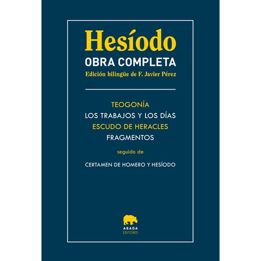 Hesiodo Obra Completa 1