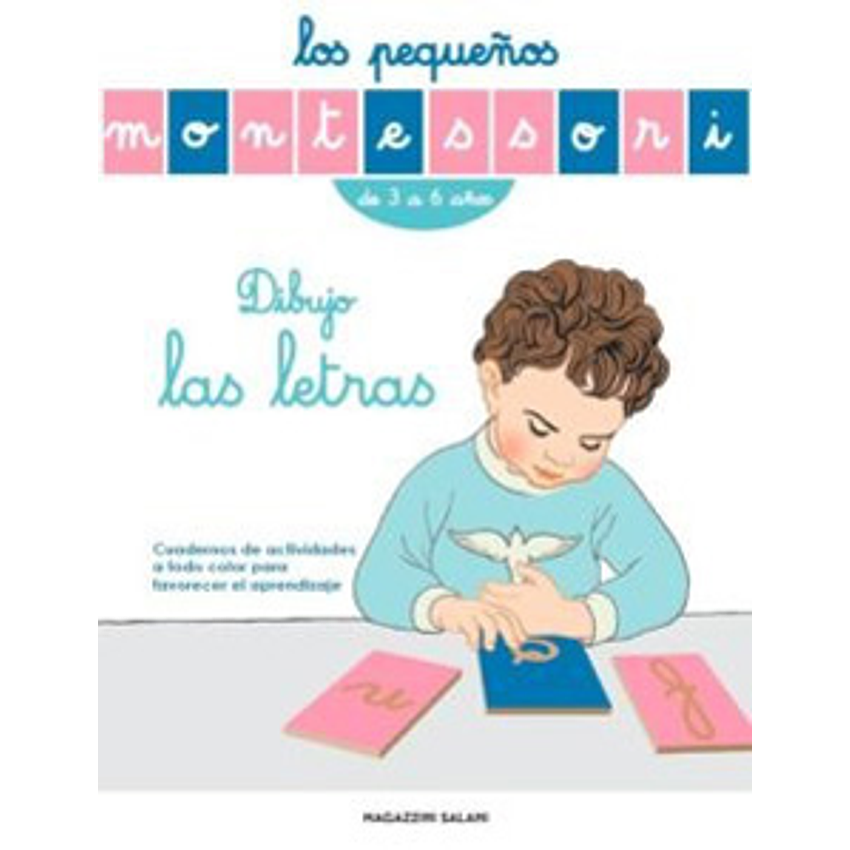 Los Pequeños Montessori Dibujo Las Letras 1