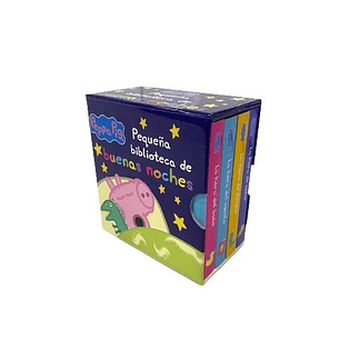 Peppa Pig Pequena Biblioteca De Buenas Noches