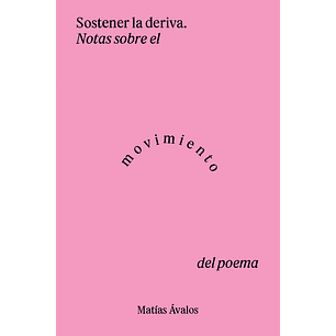 Sostener La Deriva Notas Sobre El Movimiento En El Poema