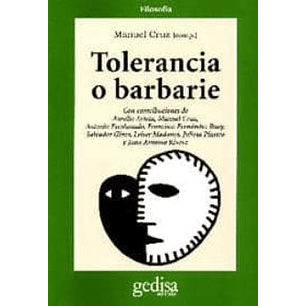 Tolerancia O Barbarie