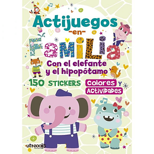Actijuegos En Familia Con El Elefante Y El Hipopotamo