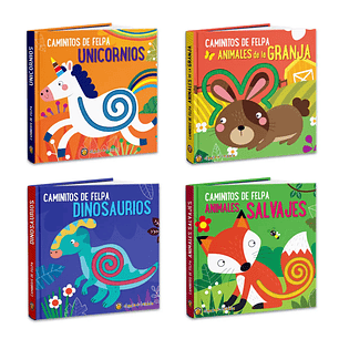 Caminitos De Felpa Animales Salvajes
