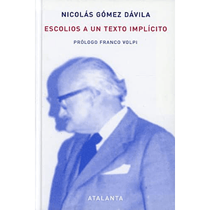 Escolios A Un Texto Implicito