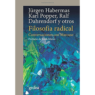 Filosofia Radical Conversaciones Con Marcuse