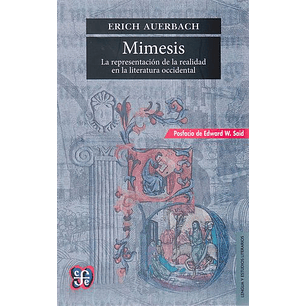 Mimesis La Representacion De La Realidad En La Literatura Occidental
