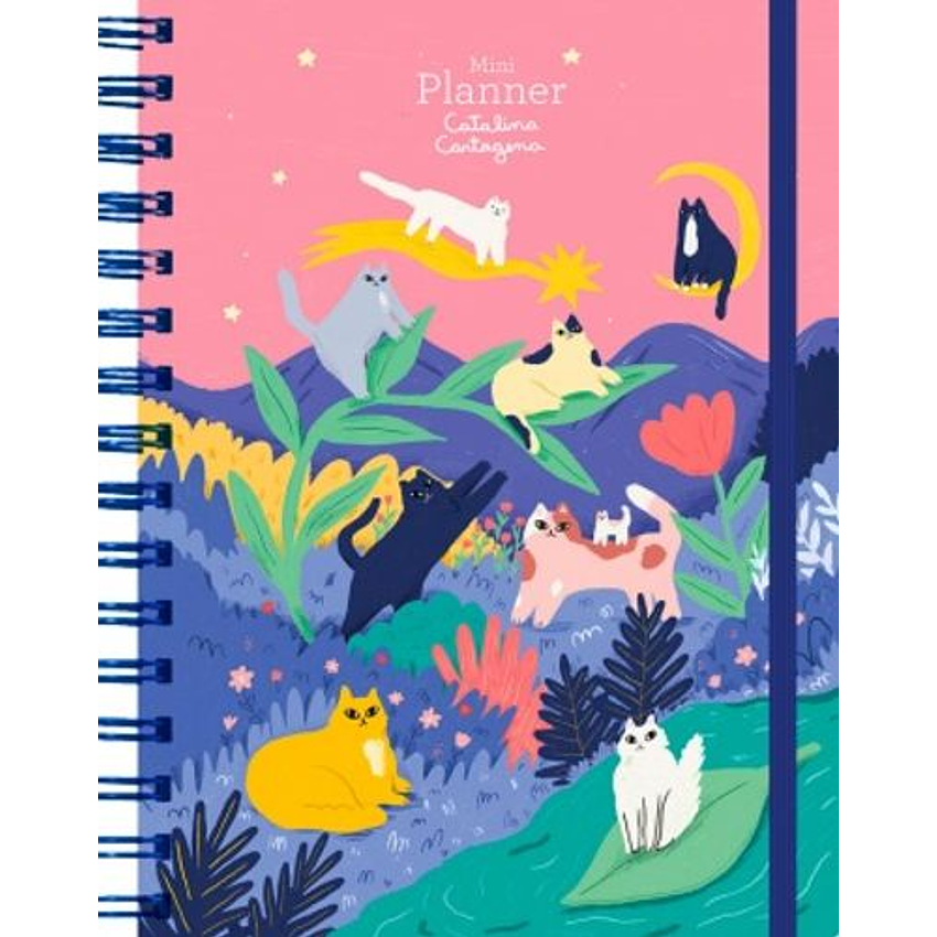 Mini Planner Catalina Cartagena Gatos 1