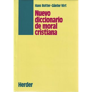 Nuevo Diccionario De Moral Cristiana