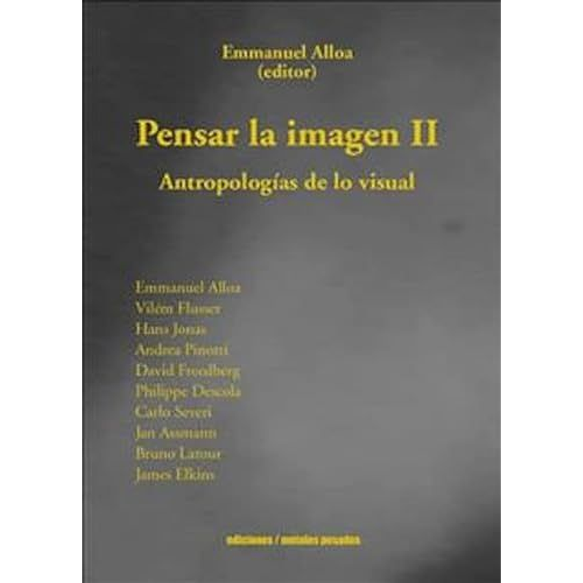 Pensar La Imagen Ii 1