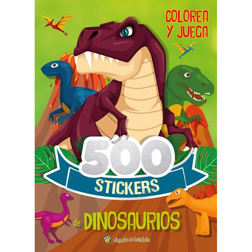 500 Stickers De Dinosaurios 1