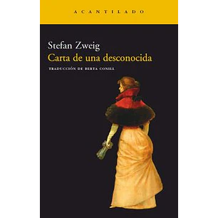 Carta De Una Desconocida