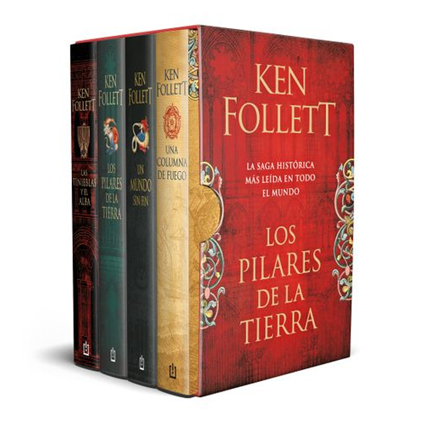 Estuche Saga Los Pilares De La Tierra 1