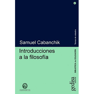 Introduccion A La Filosofia