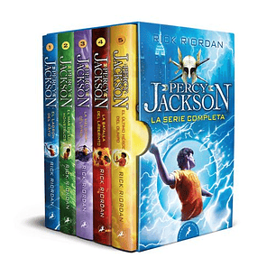 Estuche Percy Jackson La Serie Completa