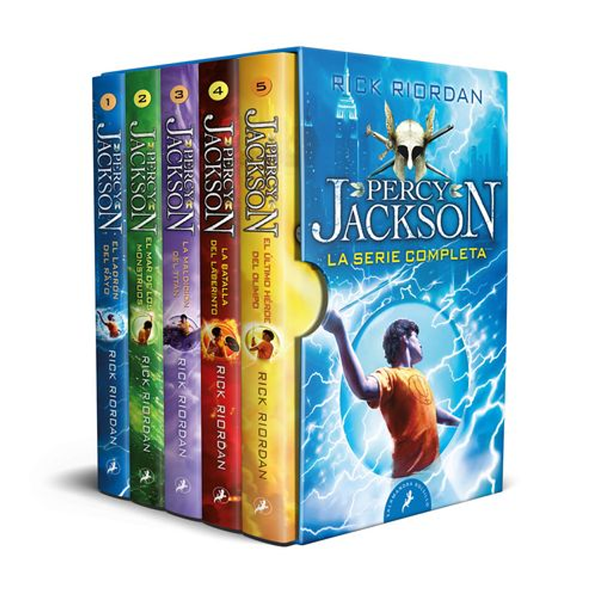 Estuche Percy Jackson La Serie Completa 1