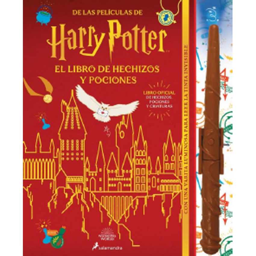 Harry Potter Libro De Hechizos Y Pociones 1