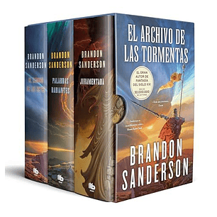 El Archivo De Las Tormentas (Estuche Con: El Camino De Los Reyes | Palabras Radiantes | Juramentada)  
	Libro Nuevo