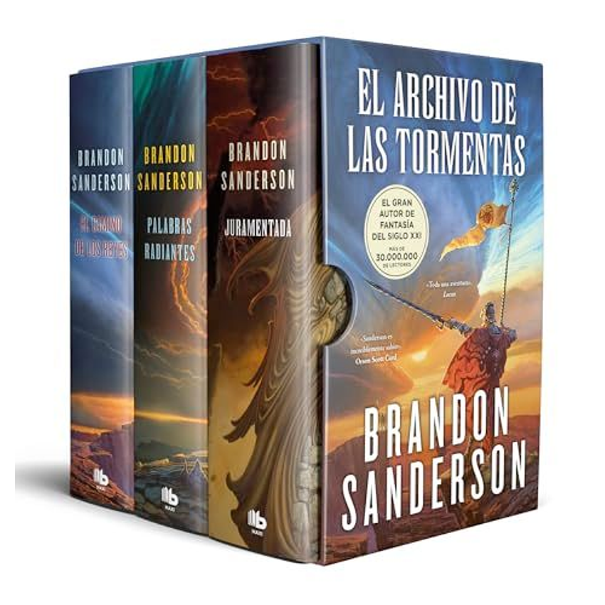 El Archivo De Las Tormentas (Estuche Con: El Camino De Los Reyes | Palabras Radiantes | Juramentada)  
	Libro Nuevo 1