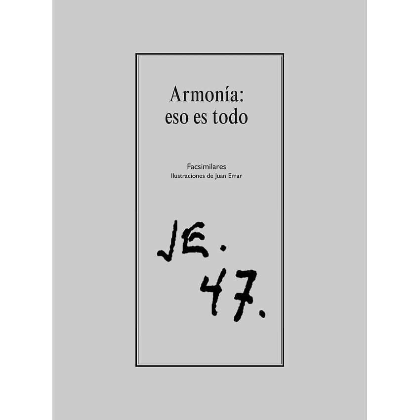 Armonia Eso Es Todo 1
