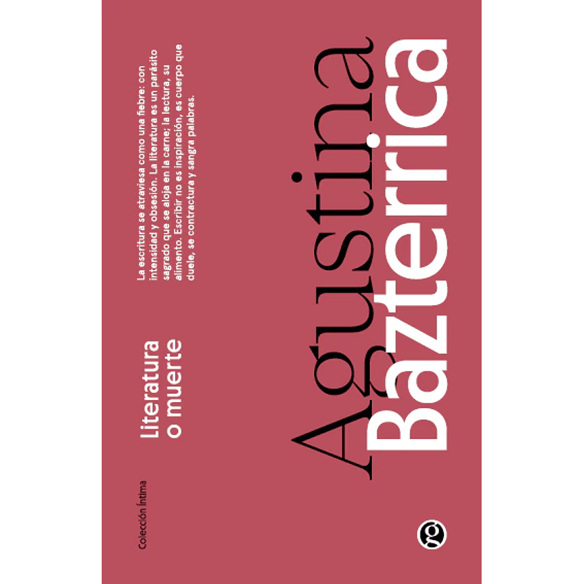 Literatura O Muerte 1