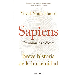 Sapiens De Animales A Dioses Debolsillo