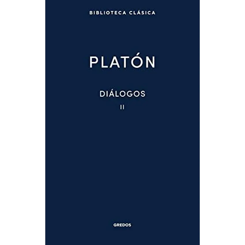 Dialogos Ii (Gorgias, Menexeno, Eutidemo, Menon, Cratilo) (Gredos) 1