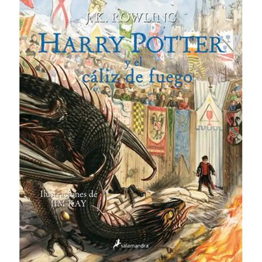 Harry Potter Y El Caliz De Fuego (Ilustrado) 1