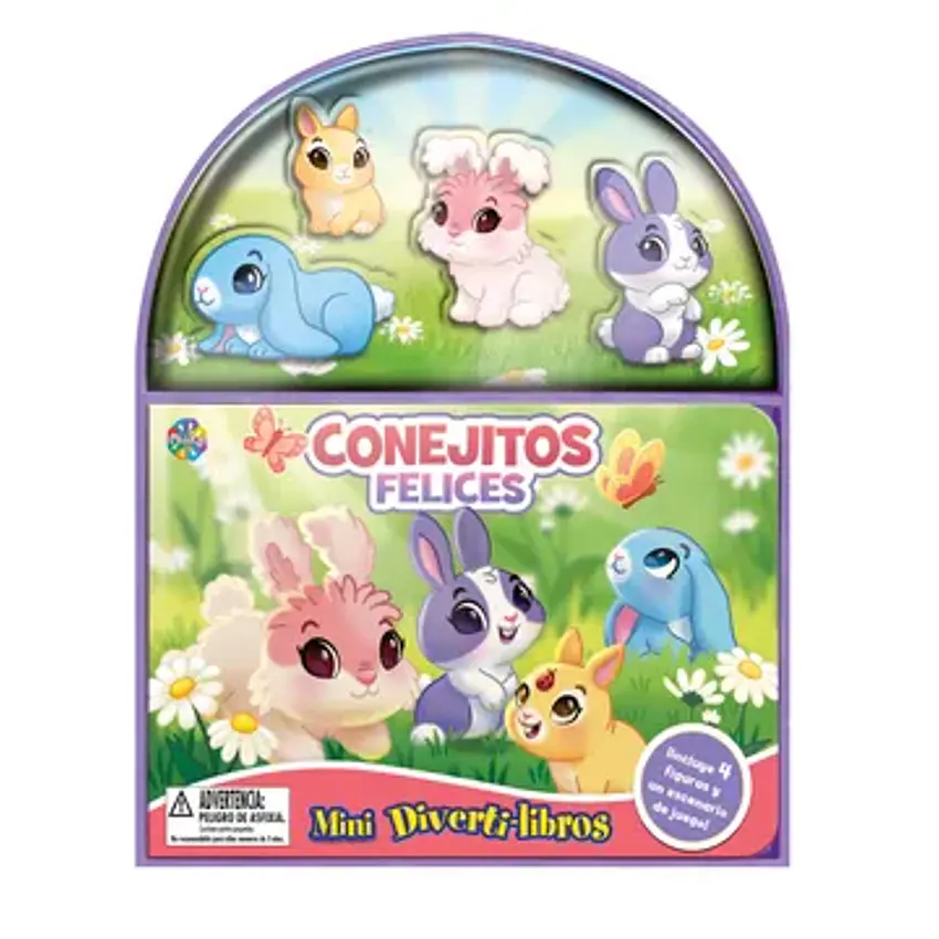 Conejitos Felices Mini Divertilibros 1