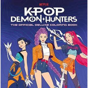 Kpop Demon Hunters Libro Oficial Para Colorear 