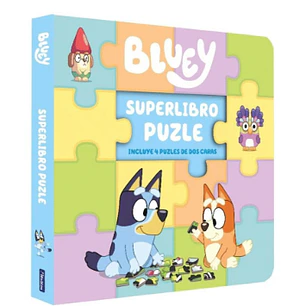 Super Libro De Rompecabezas - Bluey