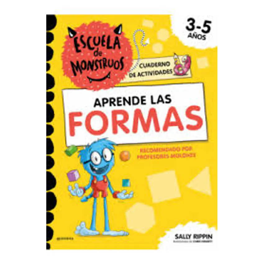 Escuela De Monstruos Aprende Las Formas 3 A 5 Años 1