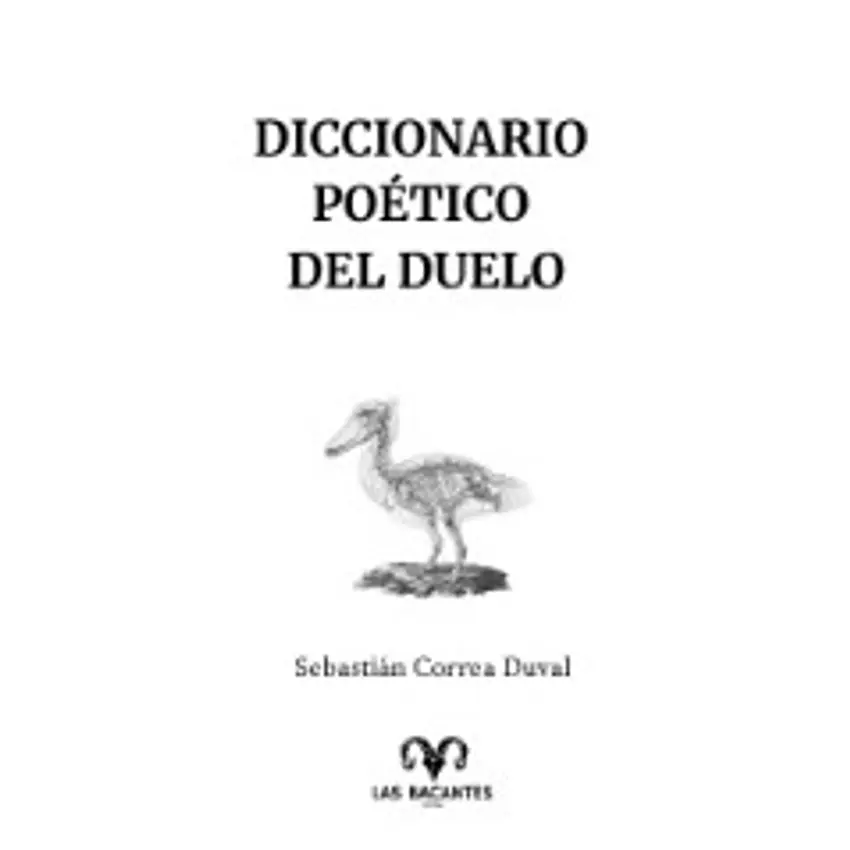 Diccionario Poetico Del Duelo 1