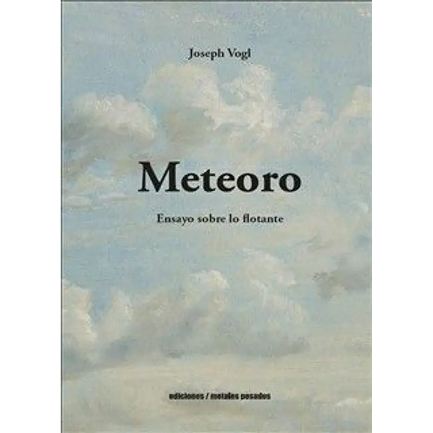 Meteoro Ensayo Sobre Lo Flotante 1