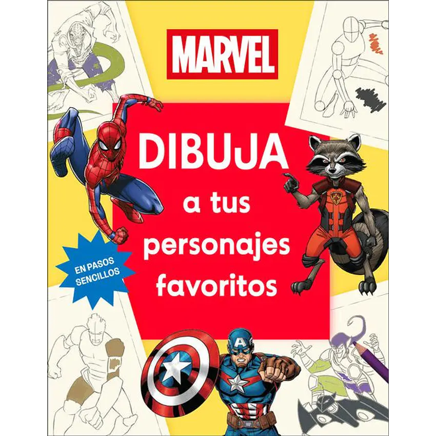 Marvel Dibuja A Tus Personajes Favoritos 1