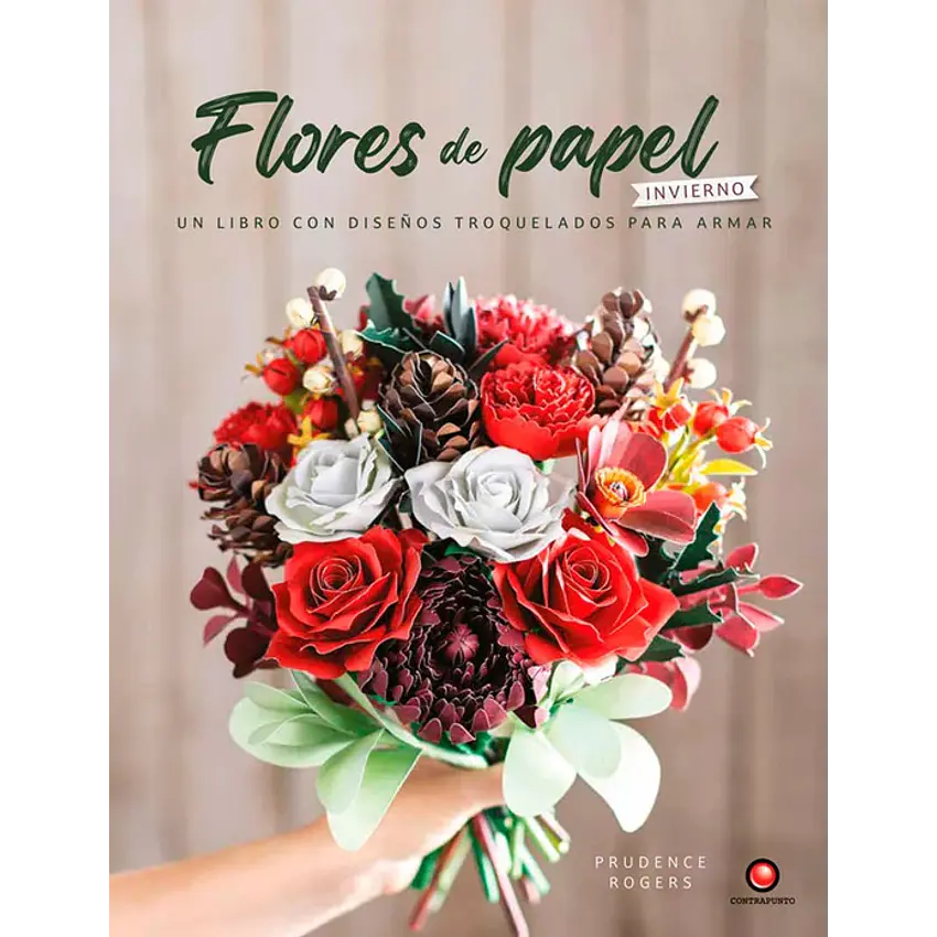 Flores De Papel Invierno  1
