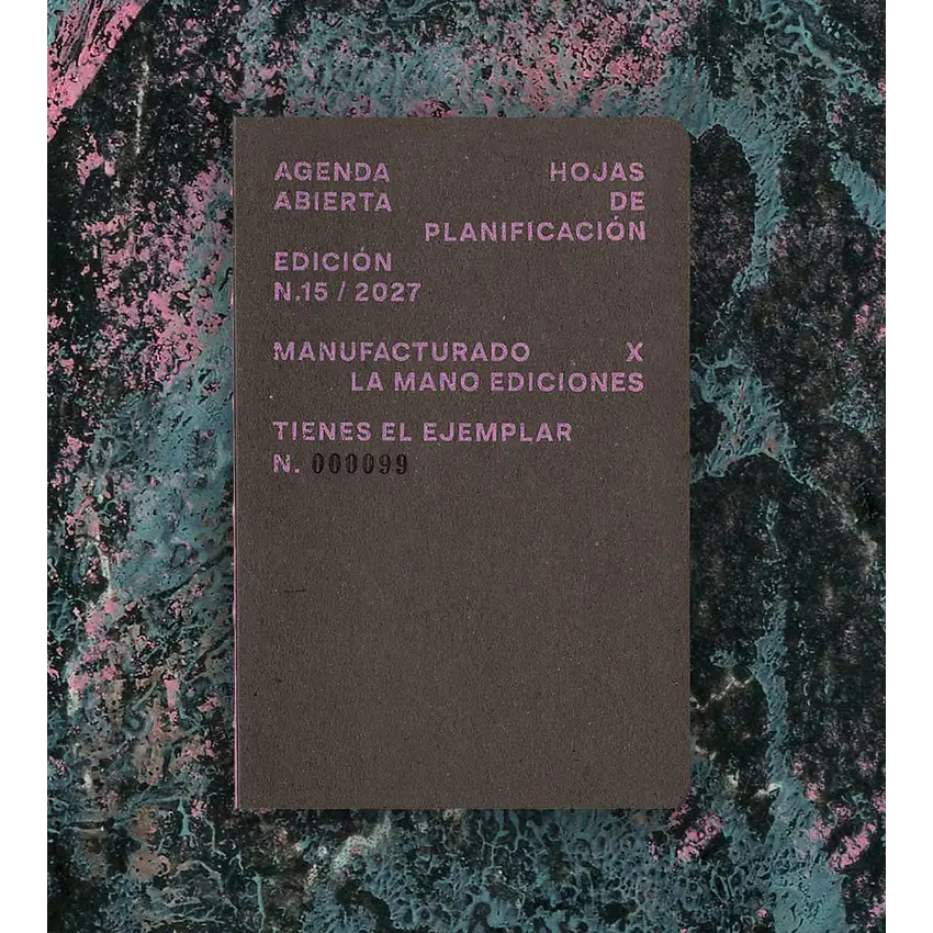 Agenda Abierta 2027 Chocolate Chicle 1