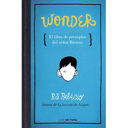 Wonder El Libro De Preceptos Del Señor Browne