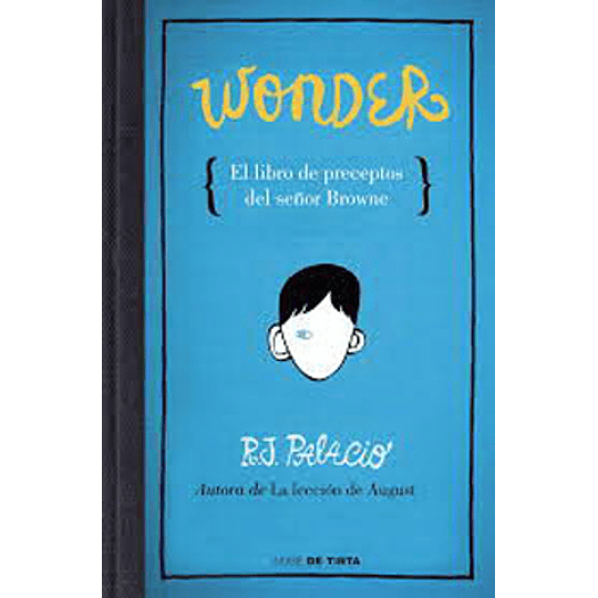 Wonder El Libro De Preceptos Del Señor Browne