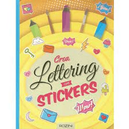 Crea Lettering Con Stickers