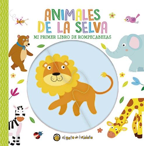 Mi Primer Libro De Rompecabezas: Animales De La Selva