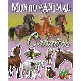 Mundo Animal Caballos (365 Stickers)