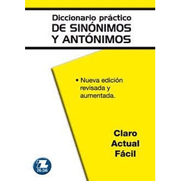 Diccionario Practico De Sinonimos Antonimos Y Paranimos