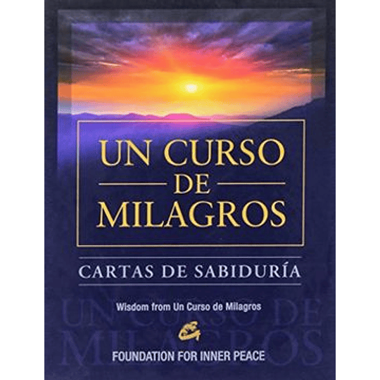 Un Curso De Milagros Cartas De Sabiduria