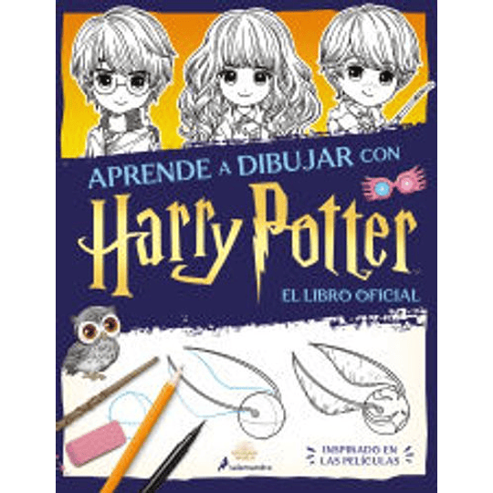 Aprende A Dibujar Con Harry Potter (El Libro Oficial)