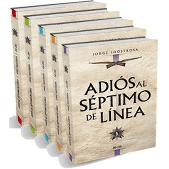 Adios Al Septimo De Linea (Pack 5 Tomos)