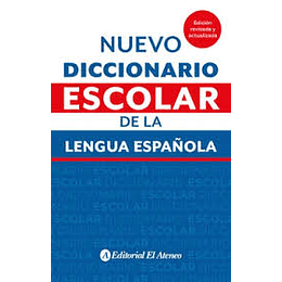 Nuevo Diccionario Escolar De La Lengua Española