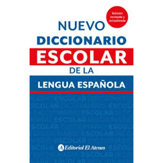 Nuevo Diccionario Escolar De La Lengua Española