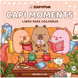 Capyfun Capi Moments - Libro Para Colorear