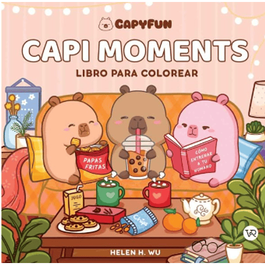 Capyfun Capi Moments - Libro Para Colorear