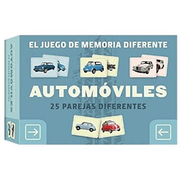 Juego De Memoria Diferente: Automoviles
